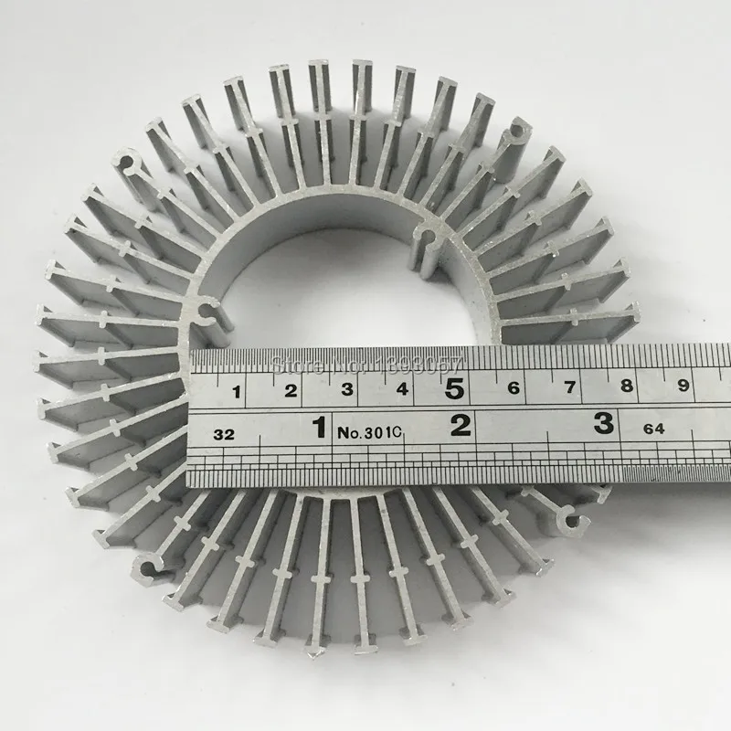 30 Вт 40 Вт 50 Вт чистый алюминиевый радиатор для светодиодной лампы охлаждения DIY светильник радиатор