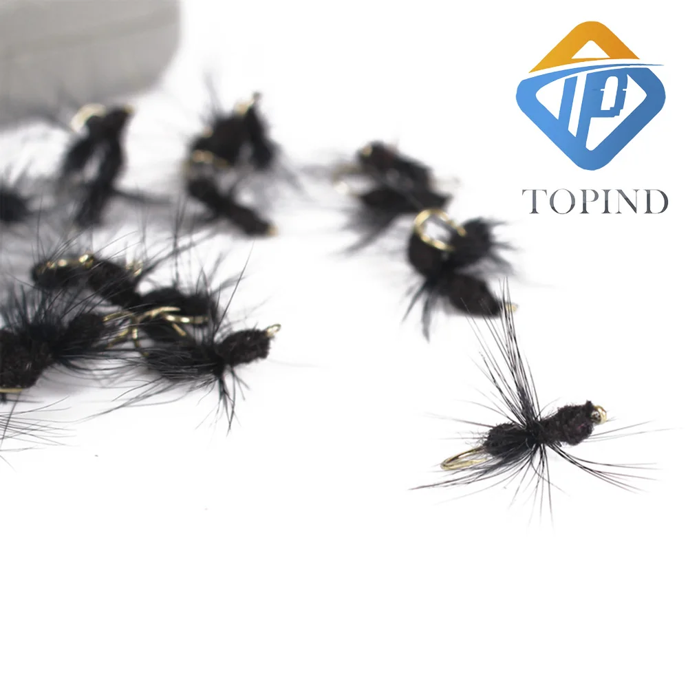many black Ant Single Hook fly fish Fly Fishing lure bait