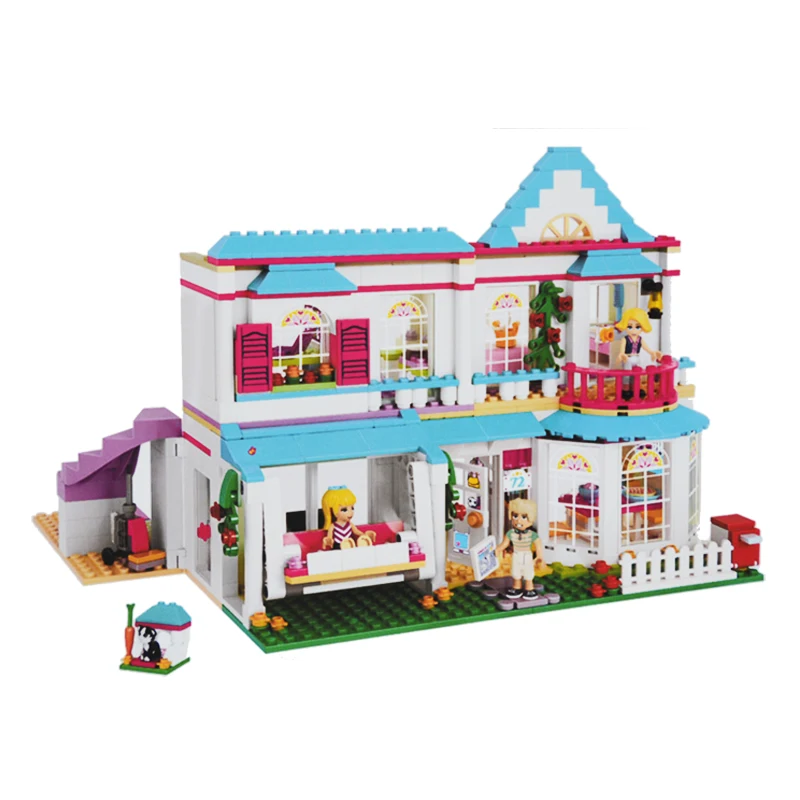 

622Pcs Genuine Good Friend Girls Series The Stephanie's House Set Building Blocks DIY Bricks with Friends 41314