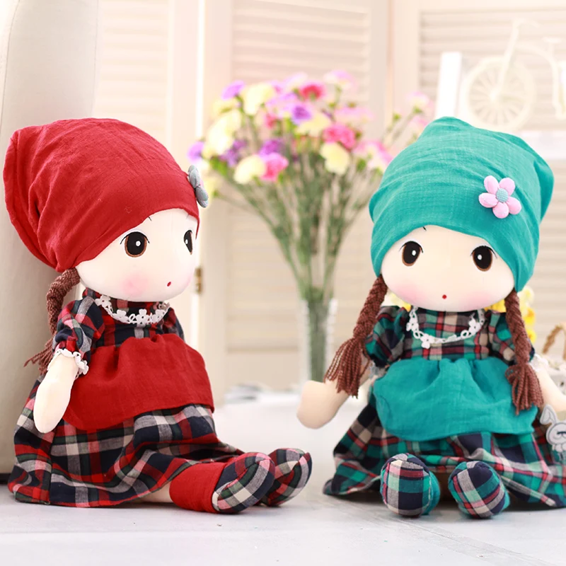 New Arrivals Kawaii Stuffed Doll Toy Beautiful Dolls Plush Children Toys For Girls Christmas Gifts