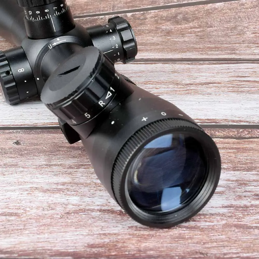 Caça Óptica Riflescope Rifle Scope Dupla Vermelho & Verde Iluminado Tecelão - Picatinny Escopo 3.5-10x40 5 Caça óptica riflescope 3.5-10x40 rifle scope caça