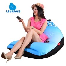 LEVMOON Beanbag Sofa Chair Mammoth Seat zac Shell Comfort Bean Bag Bed Cover Without Filler Cotton Indoor Beanbag Lounge Chair