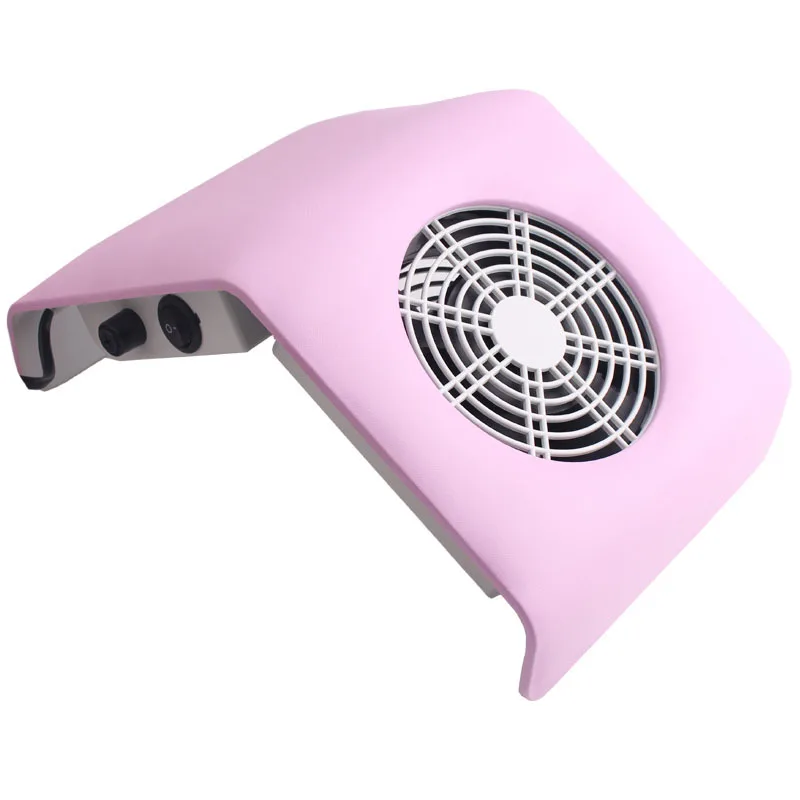 Online Nagel Staubsammler Maniküre Set Maschine UV Gel Nagellack Reiniger Maniküre Werkzeuge Staubsauger Kit mit 2 Staubsammler Beutel