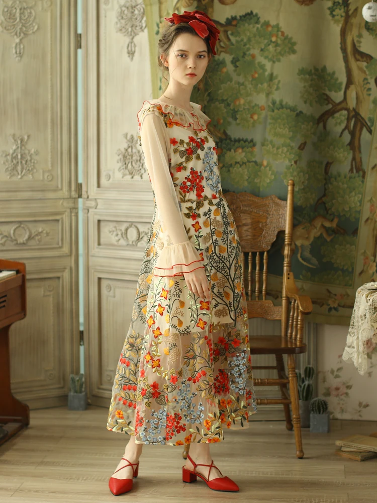 Spring Summer Original Design Women Embroidery