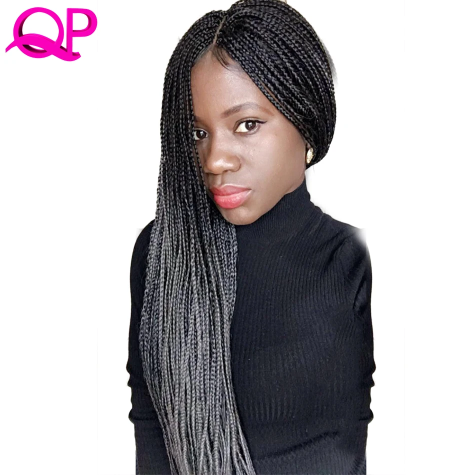 qp 60 Cores Ombre do Cabelo da Fibra de Alta Temperatura 24 Polegada Tranças Jumbo Sintético Cabelo Trança de Cabelo Extensões de Cabelo de Crochê