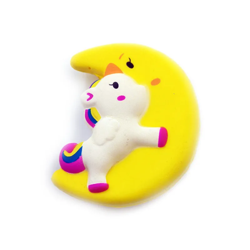 11.5CM Kawaii бисквиты Squishies jumbo Squeeze Squishy восхитительный Единорог медленно поднимающийся Squeeze Ароматические антистрессовые игрушки для детей - Цвет: 11.5CM
