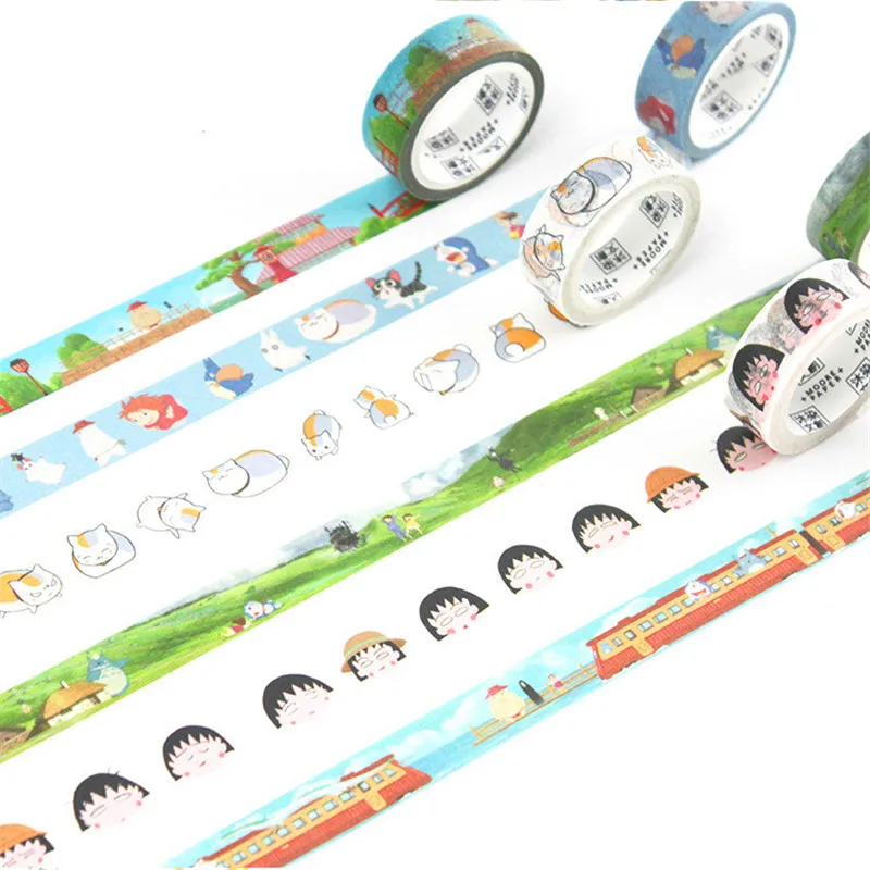 

Happy Fairytale Theatre Cartoon Washi Tape Adhesive Tape Diy Decoration For Scrapbooking Sticker Label Masking Tape