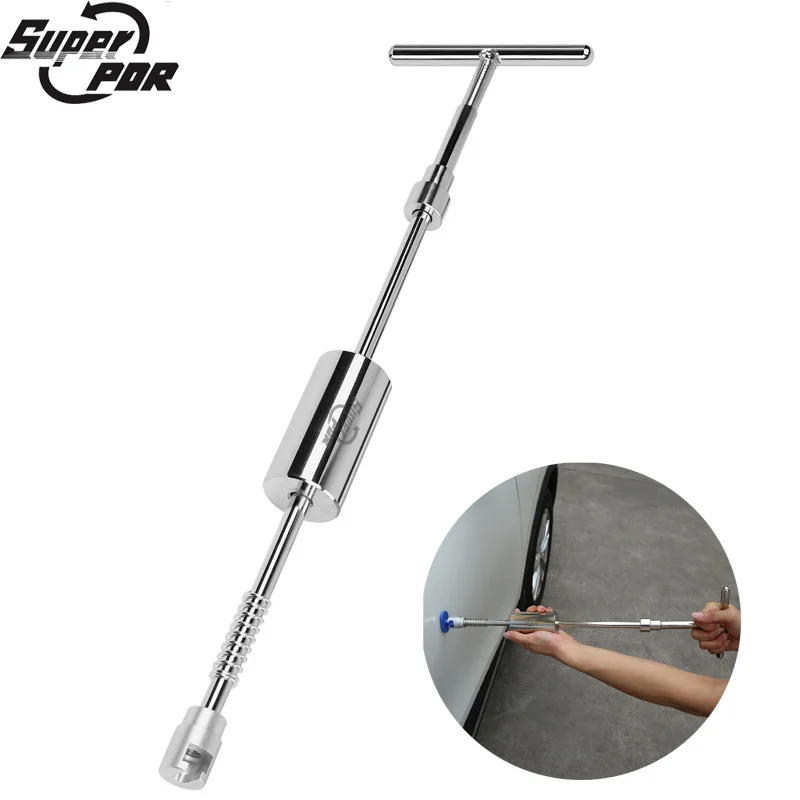 

PDR Tools 2 in 1 T Dent Puller Slide Hammer Paintless Dent Lifter Repair Tool Auto Car Dent Removal Repair Hand Tool Ferramentas