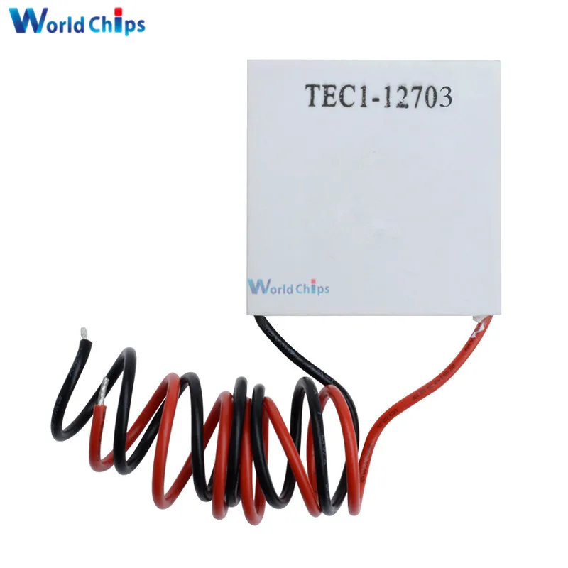 Термоэлектрический кулер diymore 12703 TEC1 постоянный ток 12 В TEC 40*40 м модуль Пельтье