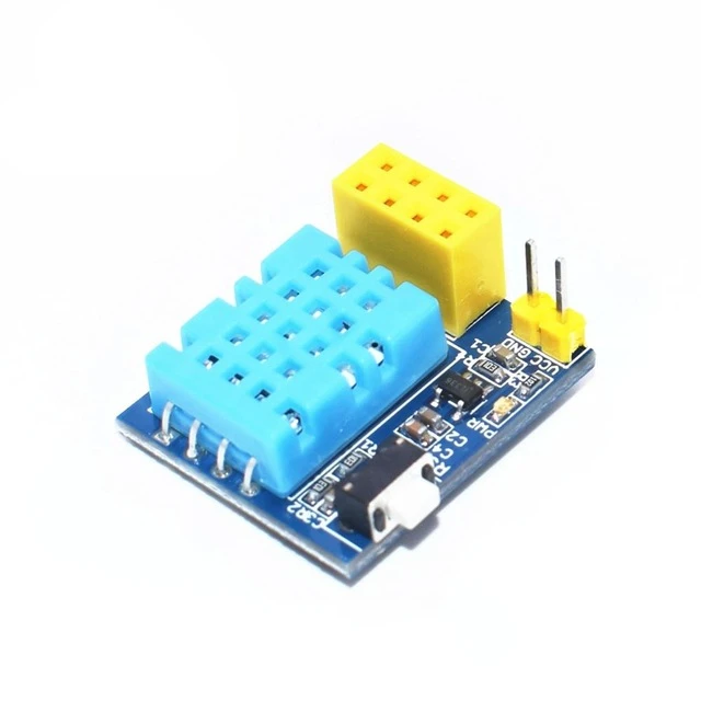 

ESP8266 ESP-01 ESP-01S DHT11 APP Temperature Humidity Sensor Module esp8266 Wifi NodeMCU Smart Home IOT DIY Kit D44