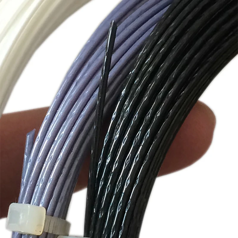 Tennis racket strings Allpha 200m reels Alu polyester-embossing