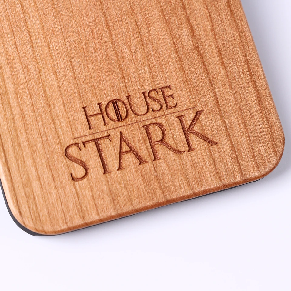 game of thrones laser engraved wooden case for iphone samsung