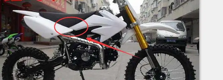 7 шт. Пластиковые чехлы комплекты обтекателей для CRF70 Kayo TY125 HK160R велосипед ямы Звездочка 70cc 90cc 110cc 140cc пластиковые детали