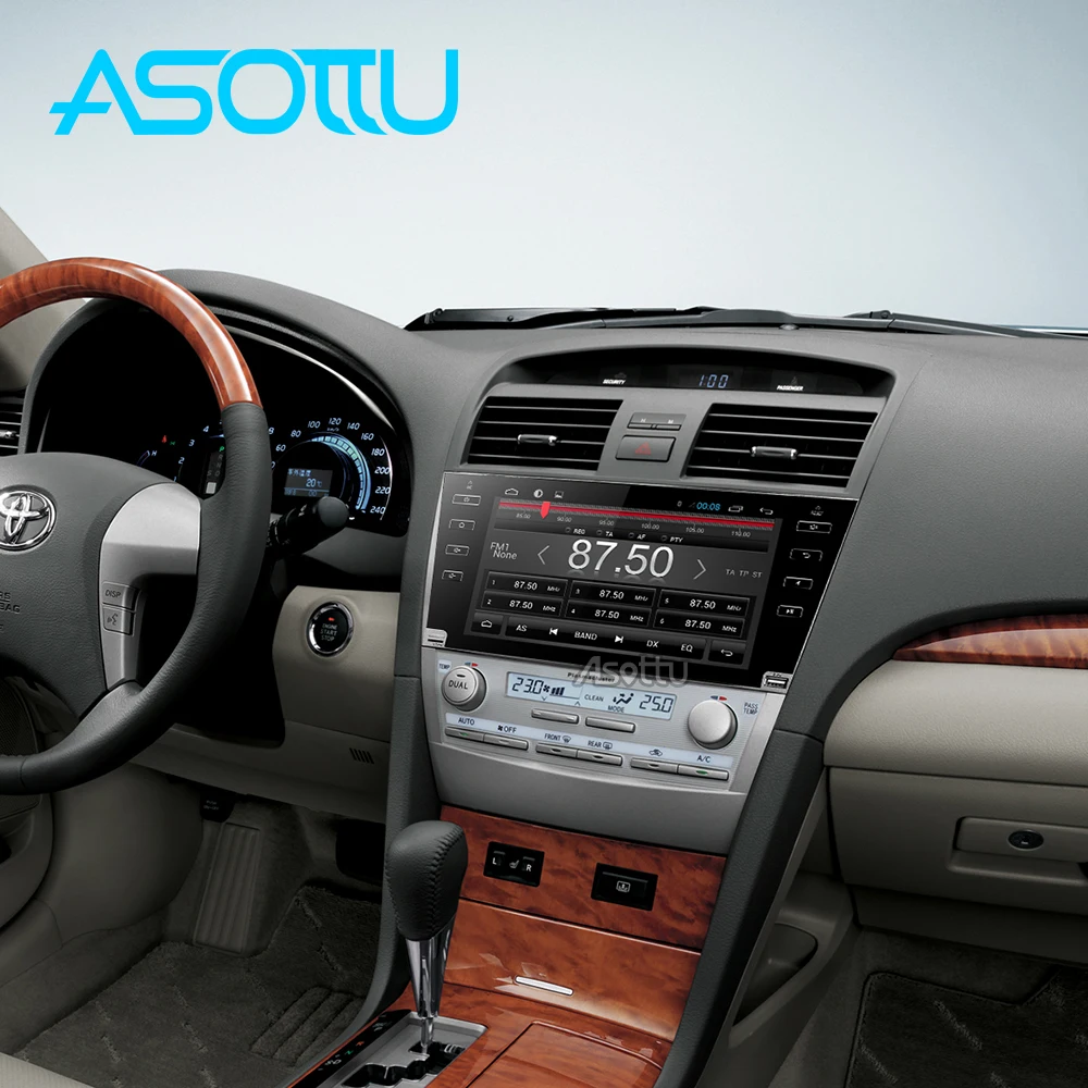 Clearance Asottu CLKMR9060 IPS Android 9.0 2G car gps navigation for Toyota camry 2008 2009 2010 2011 car dvd player car stereo radio gps 1