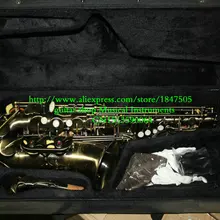 Бронзовый Альт саксофон с чехлом