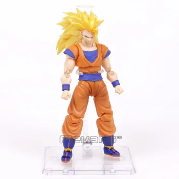 

Dragon Ball Z Super Saiyan 3 Son Goku PVC Action Figure Collectible Model Toy 16cm