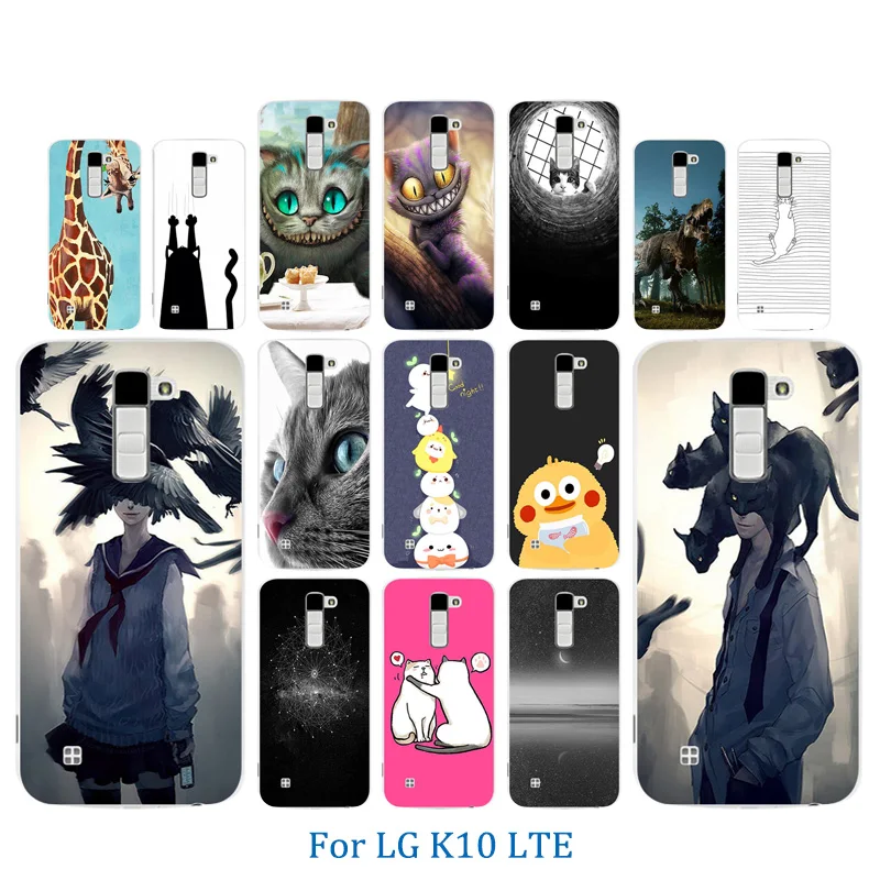 Case For LG K10 LTE K420N K430 K430ds F670 Soft TPU Back