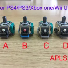 20 шт. APLS 4 типа 3D anolog джойстик для PS3 PS4 XBOXONE WIIU запасные части