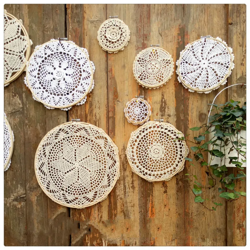 

Dream Catcher Macrame Wall Hanging Decorations Home Shop Bar Personality Decor Wedding Scene Ornaments Simple Mandala Tapestry