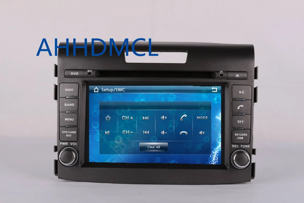 Cheap AHHDMCL Car Multimedia Player Stereo Radio Audio DVD GPS Navigation For CR-V 2012 2013 2014 2015 2016 2017 1