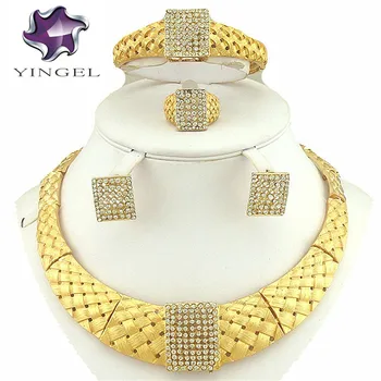 

free shipping african gold jewelry sets high quality jewelry set fashion jewelry african beads jewelry set