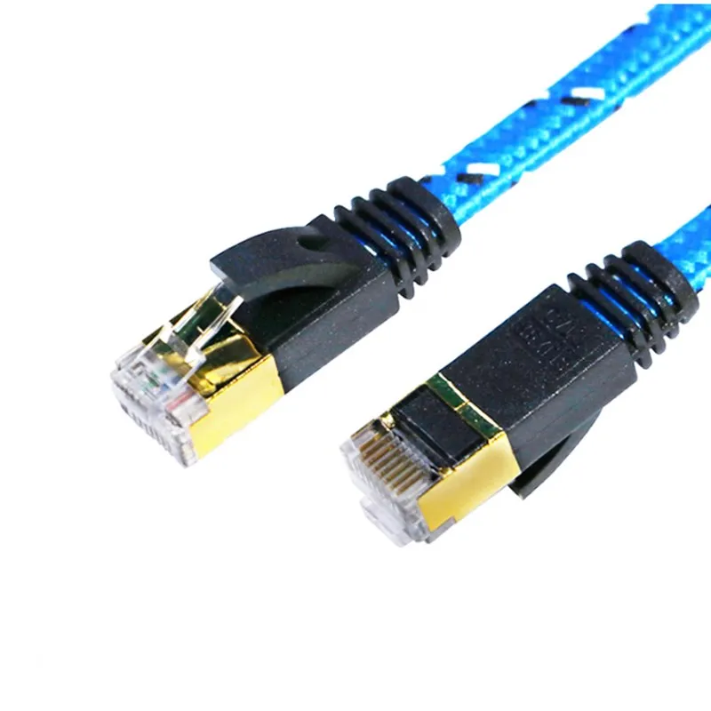 

Seven types of shielded cable home high-speed cat7 pure oxygen-free copper computer finished network cable w5