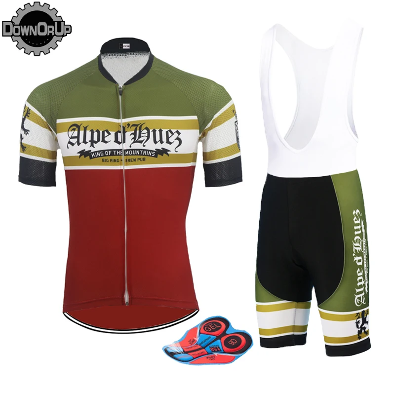 BRITAIN Retro men cycling jerseys summer pro team bicycle clothing sets Triathlon 9D gel breathable pad MTB road Bicycle Clothes