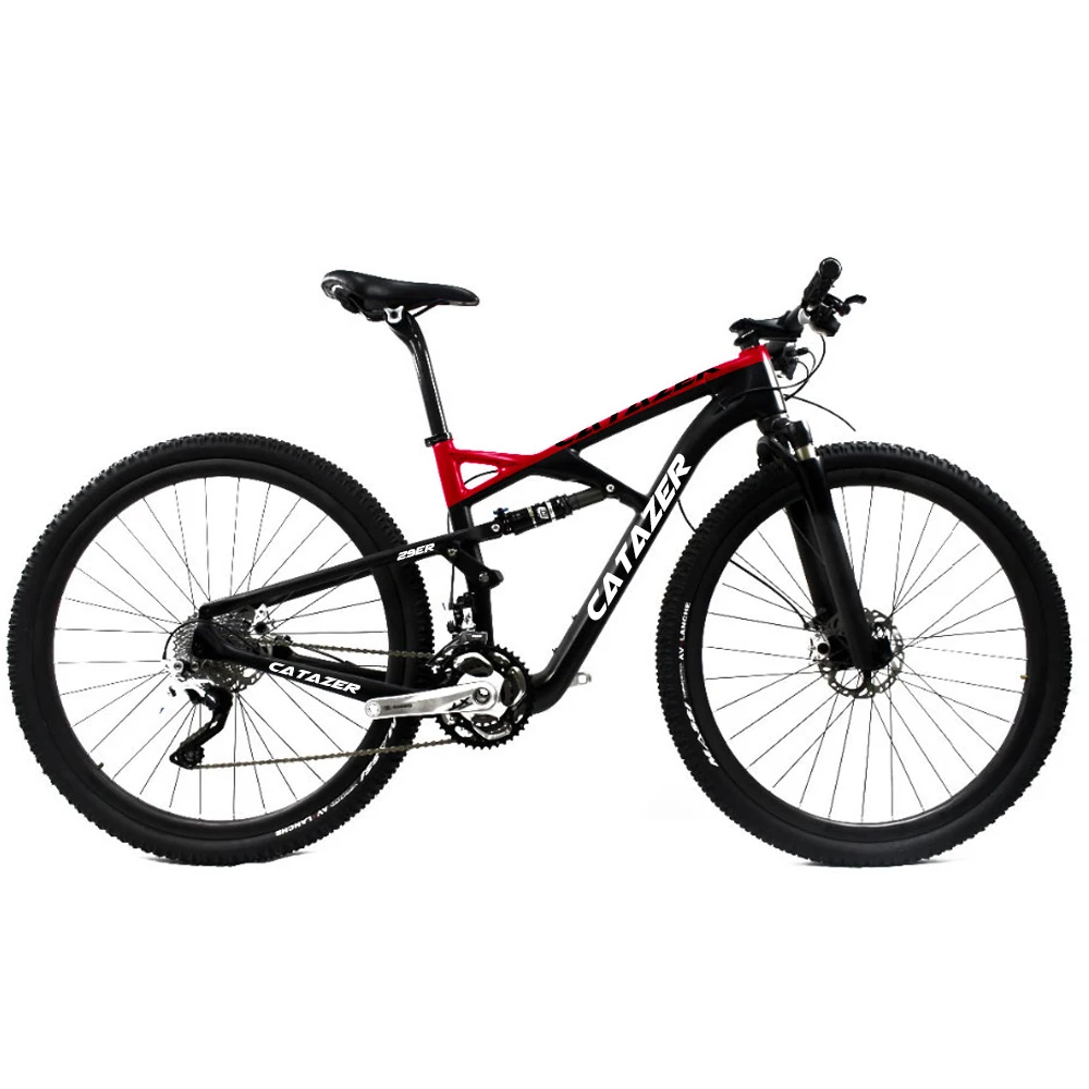 Perfect CATAZER Carbon Mountain Bike 29 Wheelset Suspension Frame 20/30 Speeds Profession Disc Brake MTB Bicycle With SHIMAN0 M8000 0 Perfect CATAZER Carbon Mountain Bike 29 Wheelset Suspension Frame 20/30 Speeds Profession Disc Brake MTB Bicycle With SHIMAN0 M8000 0