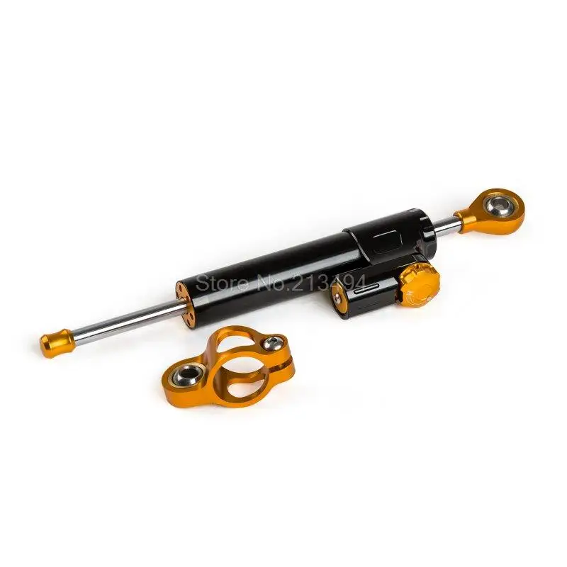 

New 6063-T6 Billet Aluminum CNC Motorcycle Steering Damper Steering Stabilizer For Yamaha R1 R6 R6S FZ1 FZ6 FZ8 FJR XJR Black