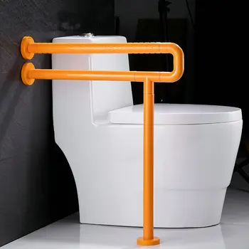 

Barrier-free Toilet Handrail Slip-proof Rack In Toilet Bathroom Safety Handrail Noctilucent Closestool Safety Handrail