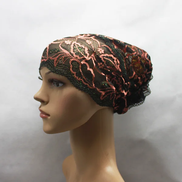 hijab inner cap black