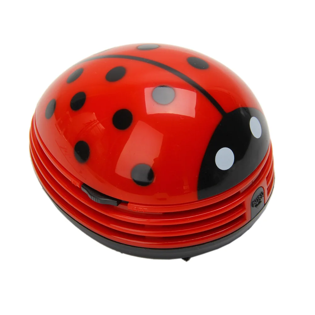 

Mini Ladybird Desktop Coffee Table Vacuum Cleaner Dust Collector For Home Office
