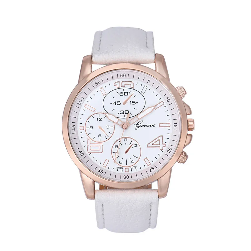 

2018 Fashion Women Bracelet Watch Famous brand Ladies Faux Leather Analog Quartz Wrist Watch Clock Women relojes mujer