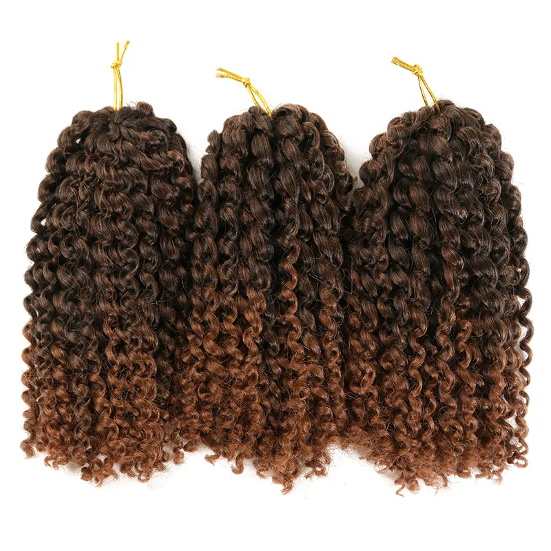 Buy Afro Kinky Bulk Hair Crochet Braids 8 inches