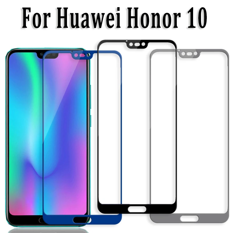 

Tempered Glass For Huawei Honor 10 Protective Glass Screen Protector On Honor 10 lite Glass Cover Honor10 honer 10 Film COL-L29