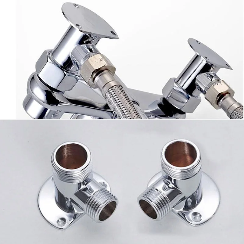 Universal Copper Shower Faucet Connector Zinc Alloy Shower Adapter Device Bathroom Outlet