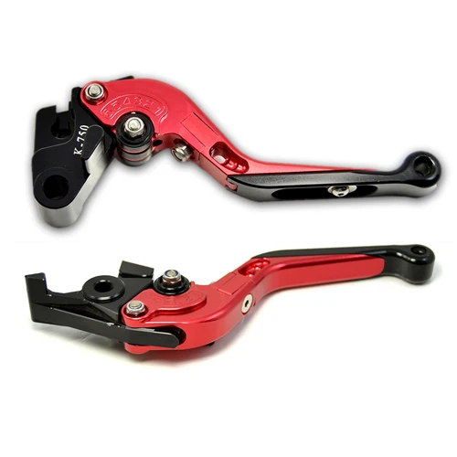 Red Lever Set BJMOTO мотоцикл Выдвижная CNC тормозные рычаги сцепления для Ducati HYPERMOTARD 1100/S/EVO SP 2007-2012 Racer тормоза рычаг - Цвет: Red Lever Set