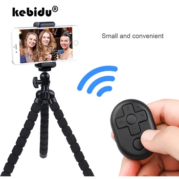 

kebidu Wireless Bluetooth Self-Timer Shutter Release Camera Remote Controller for iPhone for Smart android Phone with Battery