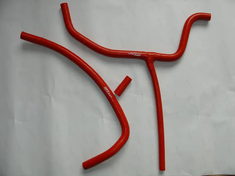 silicone radiator hose for ATV Cam-Am DS450 2008 RED