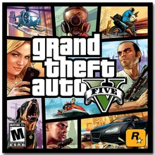Grand Theft Auto V Art шелковая ткань плакат печать 20x20 32x32 дюймов Горячая игра GTA 5 картина для гостиной настенный Декор 011