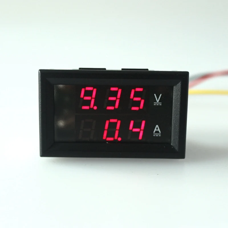 Digital Dc 4 5 30 V 100a Ammeter Voltage Meter Volt Ampere