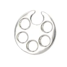 Круглая палитра для смешивания ногтей, милое наращивание ресниц, кольцо на палец, палитра цветов для рисования ногтей