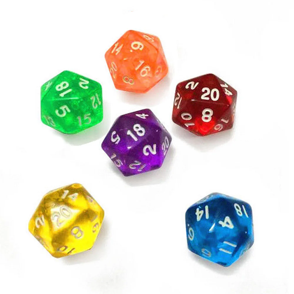 

D&D Dice Polyhedral Game Playing Set Resin For TRPG game lovers 20 Sided RPG DUNGEONS&DRAGONS Fashion