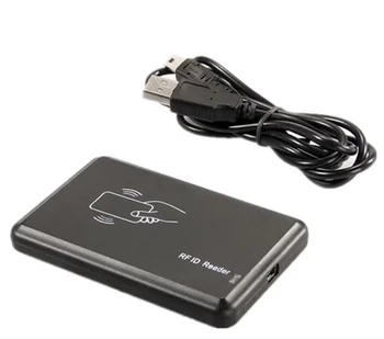 

Free Shipping(5 Pcs) 13.56Mhz RFID Reader USB Proximity IC Smart Card Sensor Reader For Acess Control (plug and play)