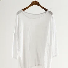 Новинка года, летняя стильная футболка для женщин, хлопковые рубашки Mori Girl, большие размеры, женские топы, модные футболки