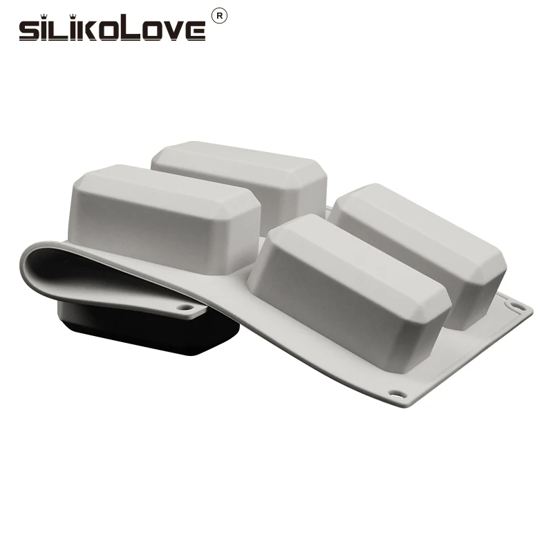 Многоразовые формы для мыла SILIKOLOVE 6 ячеек силиконовая форма Прямоугольная ручной
