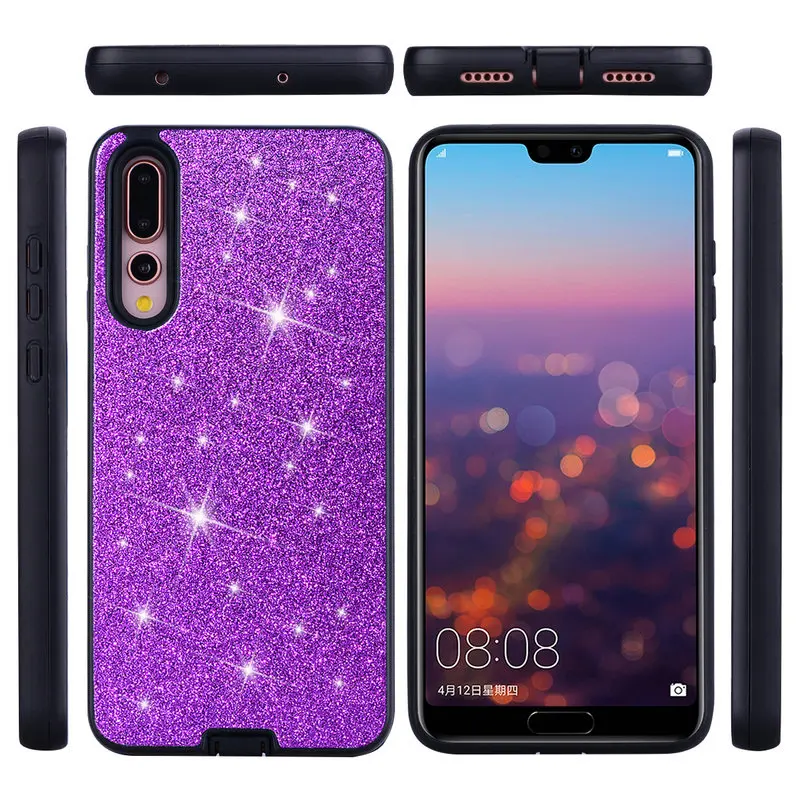 Противоударный чехол для Huawei P20 Lite P20Pro блестящий Pro телефона P20Lite