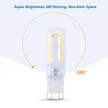 

WENNI LED G4 Dimmable Bulb 3W Lampada G9 LED Lamp 5W Corn Bulb LED Light 220V Chandelier Lighting 2835 SMD Replace Halogen Lamp