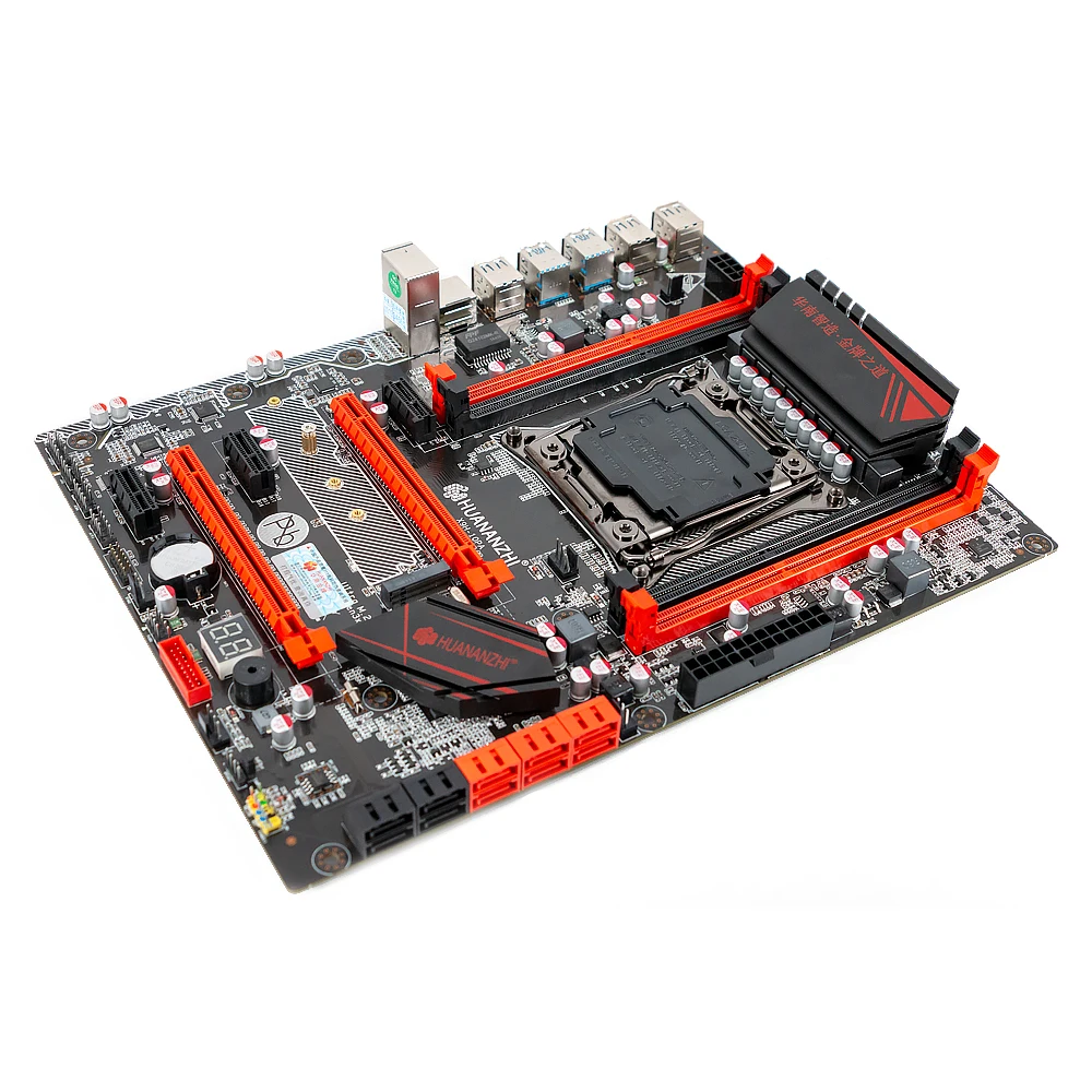 HUANAN Чжи X99-AD3 игровая материнская плата X99 Intel LGA 2011-3 2678V3/2696V3 DDR3 1333/1600/1866 MHz 64 GB M.2 PCI-E NVME ATX