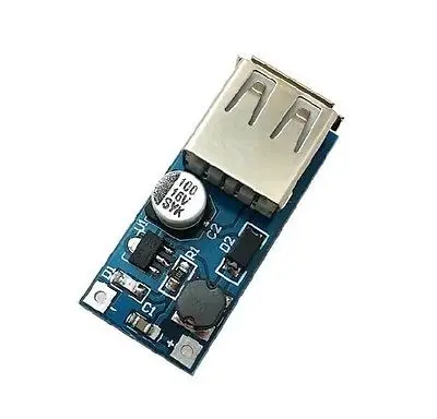 

5PCS PFM Control DC-DC USB 0.9V-5V to 5V dc Boost Step-up Power Supply Module